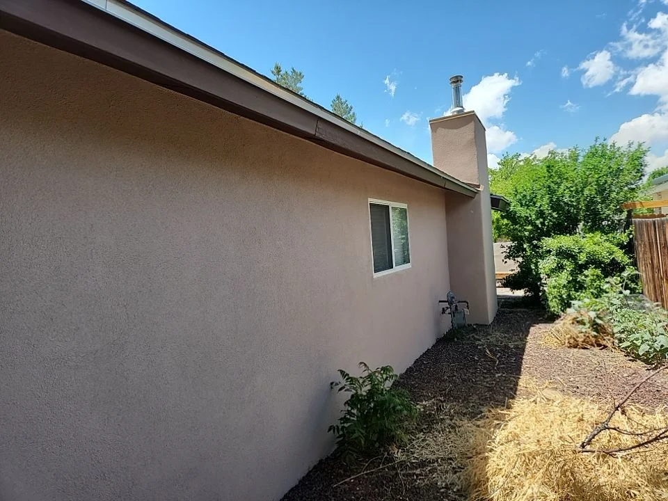 Full perimeter re-stucco · East Mountains